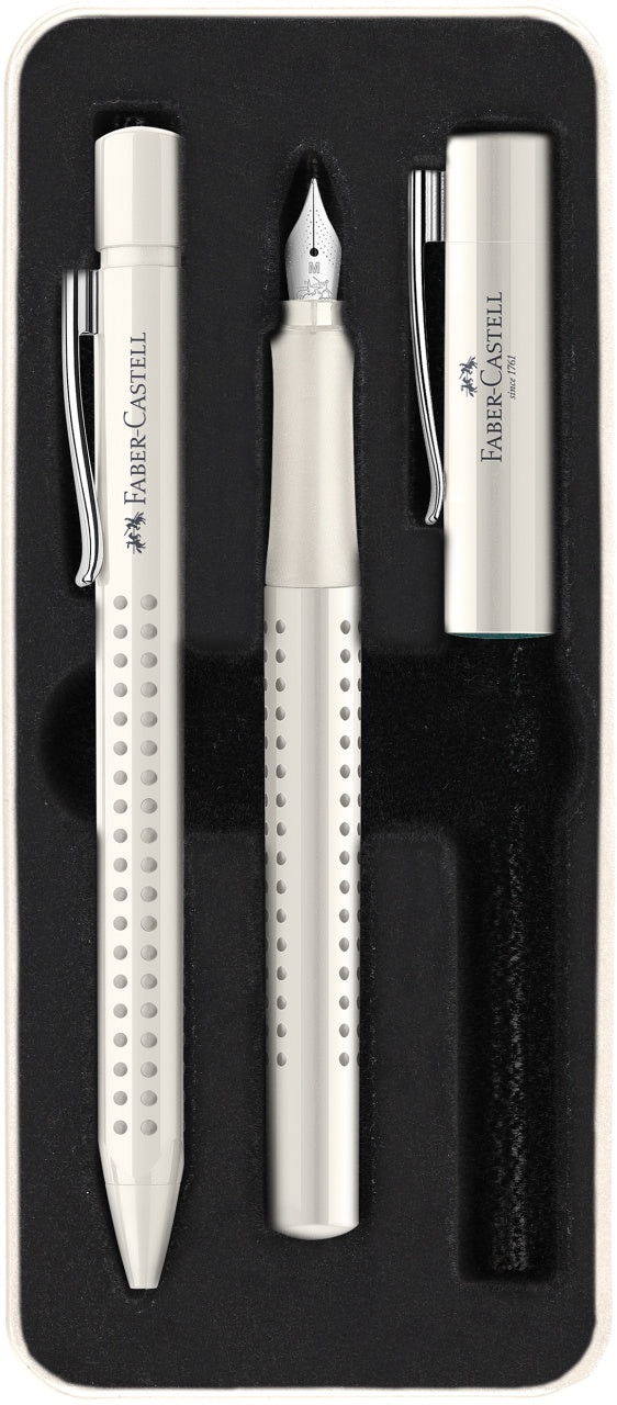 SET STILOU M + PIX GRIP 2010 ALB COCOS FABER-CASTELL SET STILOU M + PIX GRIP 2010 ALB COCOS FABER-CASTELL